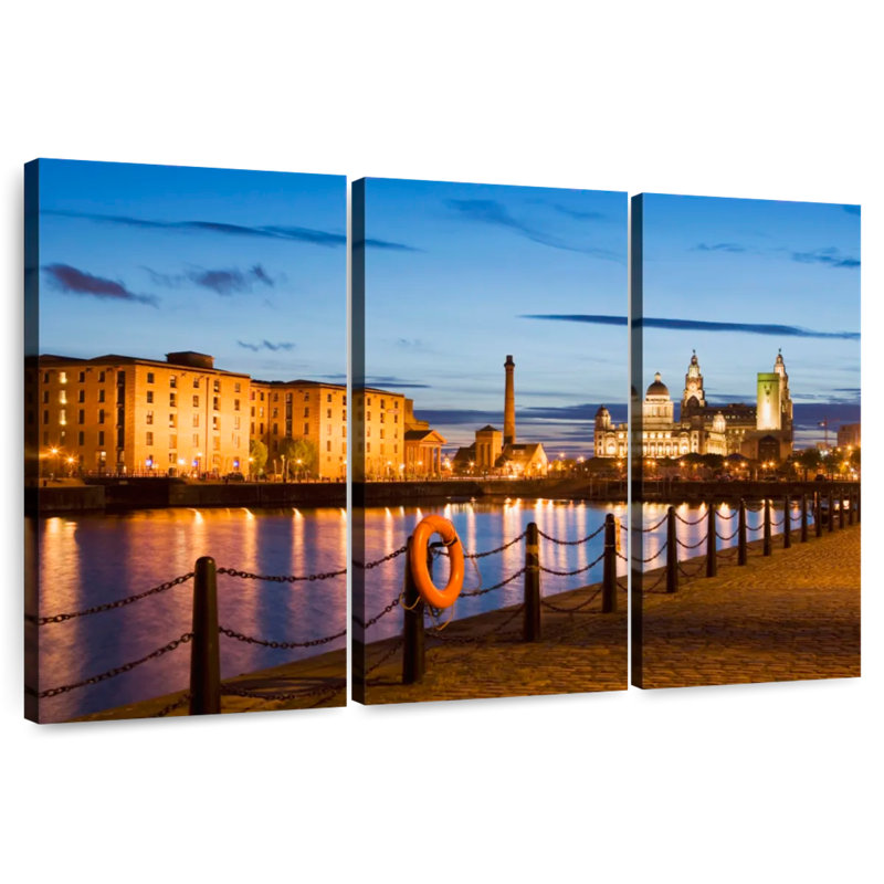 Albert Dock Waterfront, H 48 po x l 74 po