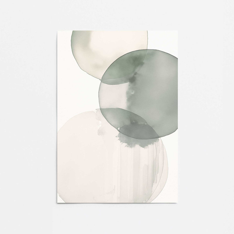 Silent Spheres II, Sans cadre, papier, H 14 po x l 11 po
