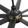 Jamii-Leigh Large Indoor/Covered Outdoor Modern Ceiling Fan with Led Lights and Remote, 6-Speed, Reversible Quiet DC Motor, Timer, 8-ABS-Blade