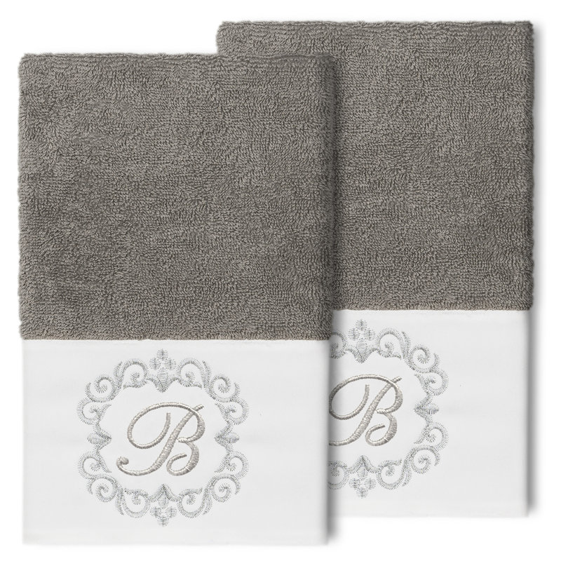 Débarbouillette Monica, Gris foncé, B