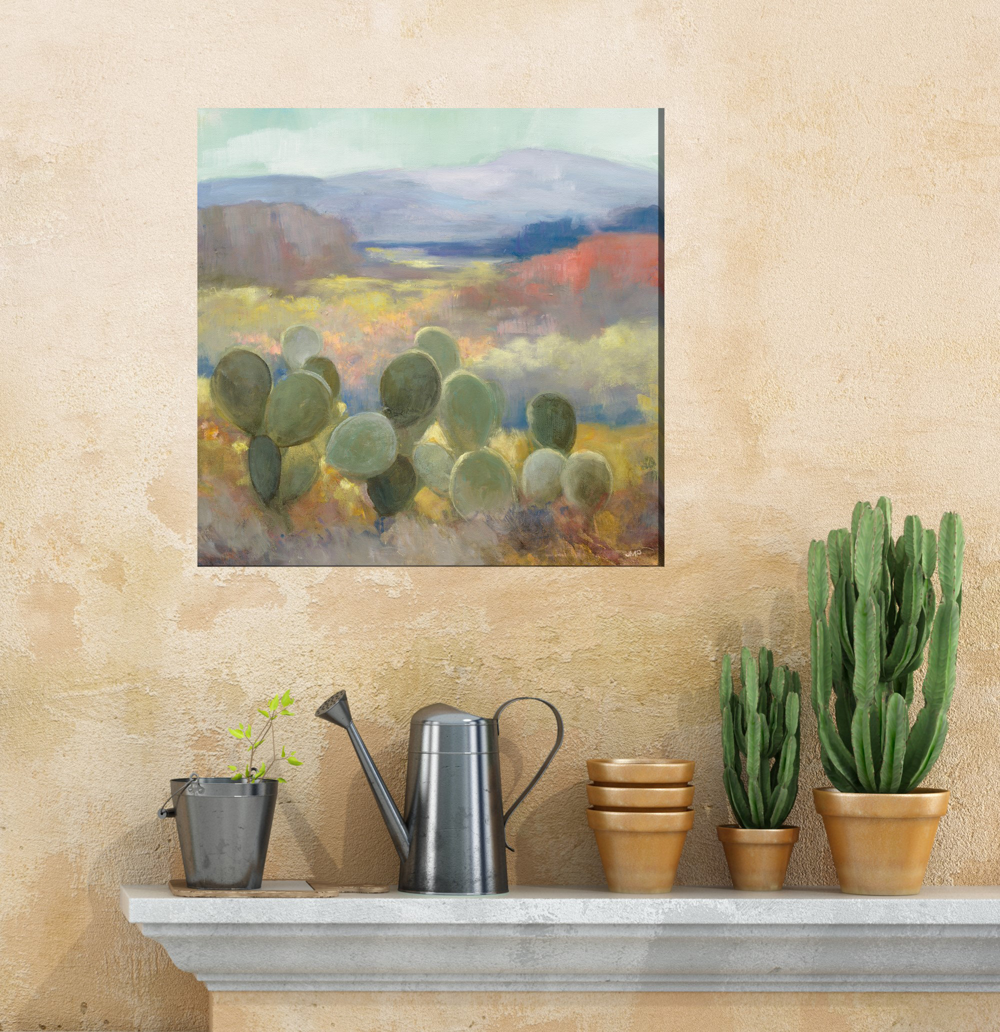 Union Rustic Desert Bluffs Outdoor Wall Canvas Art | Wayfair