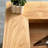 46.85" Brown Standard Solid Wood Reception Desk