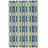 Daliana Geometric Handmade Tufted Green/Blue Area Rug-23244368