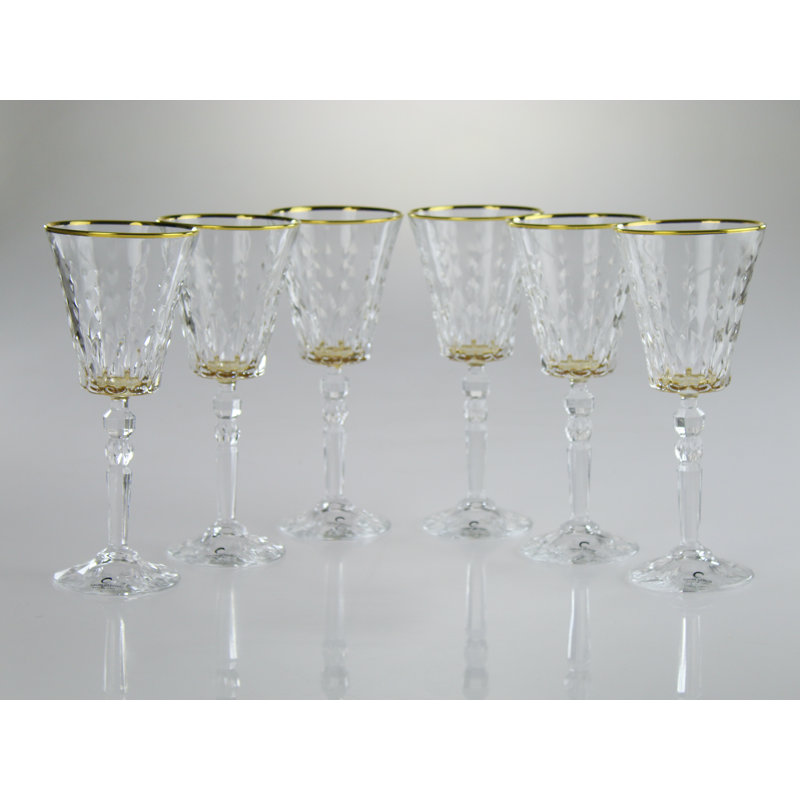 8,75 oz Ensemble de verres à boire, Or