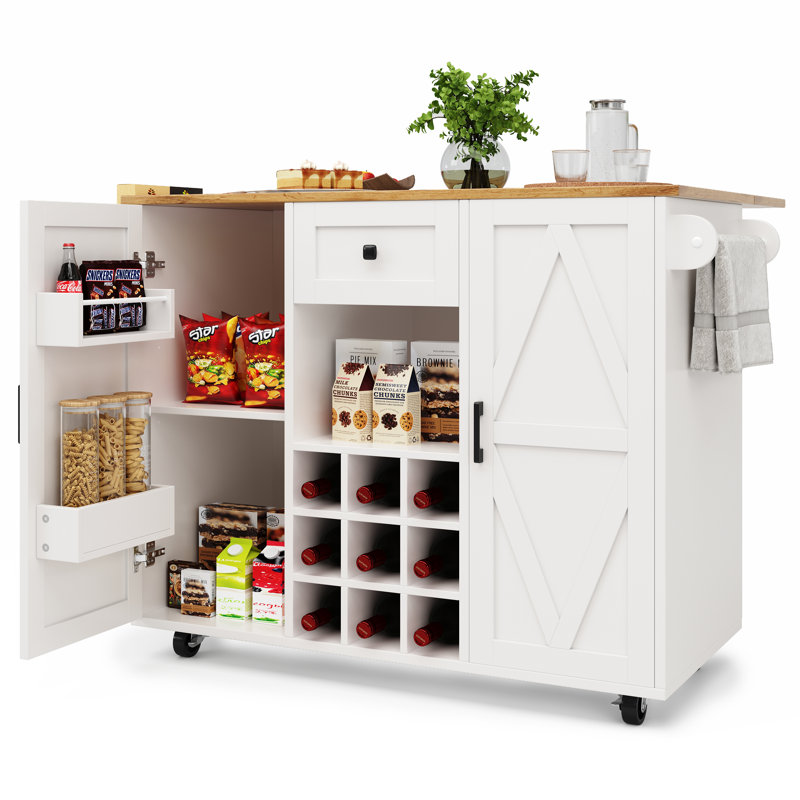 Wood Kitchen Island