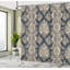 Ensemble de rideau de douche + crochets-44327178