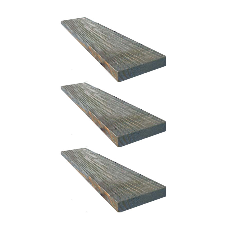 Amanda 6 Piece Solid Wood Floating Shelf