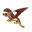 Mobile oiseau volant - Dragon
