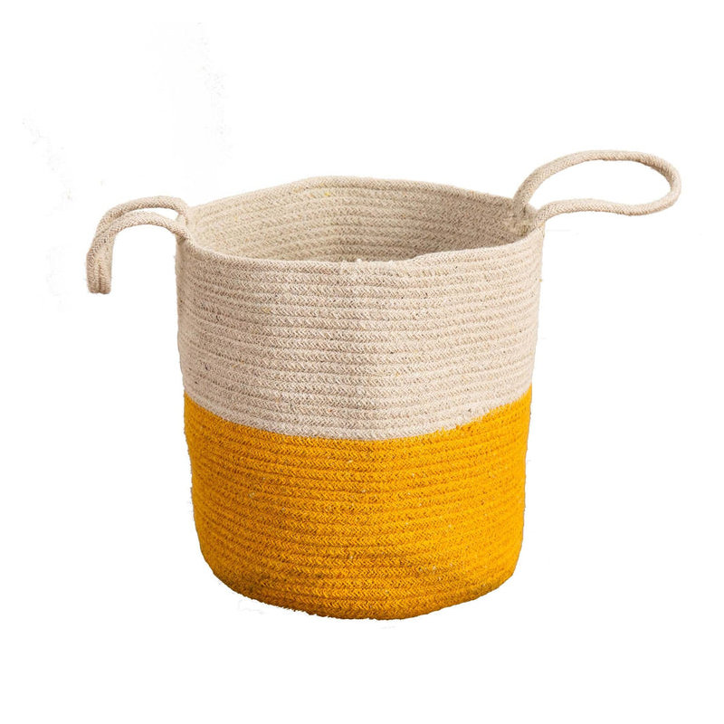 Cache-pot en fibres naturelles