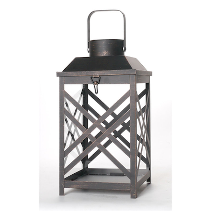 Lanterne de table 13 po, Noir