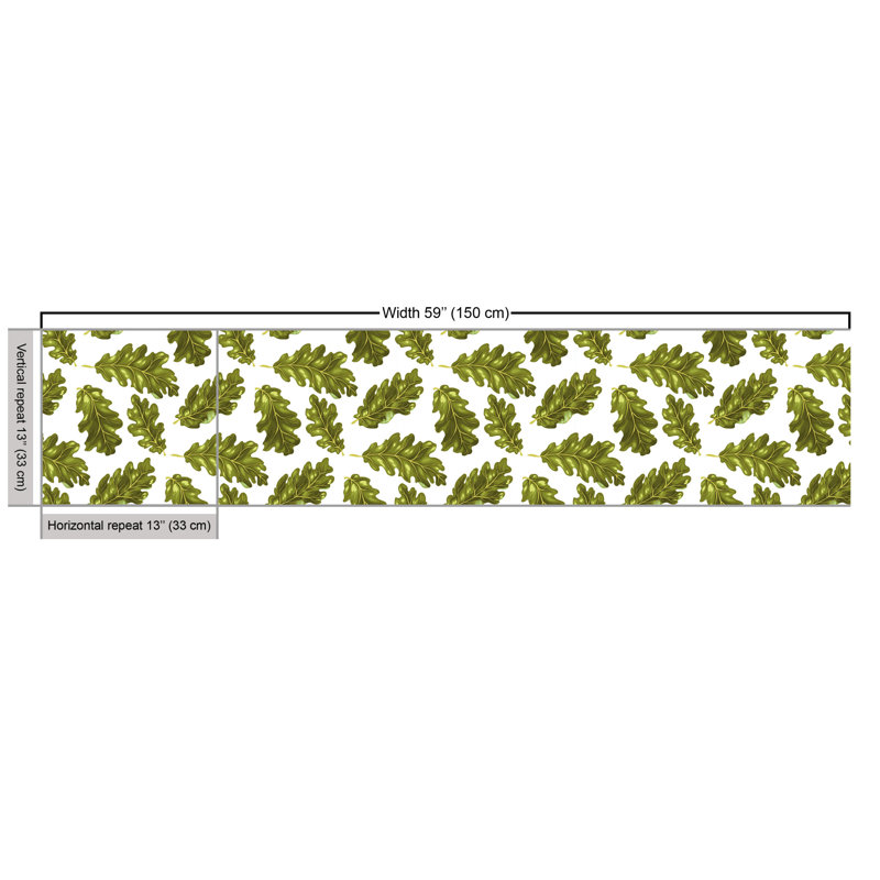 Nicastro Oak Leaves Fall Season Fabric