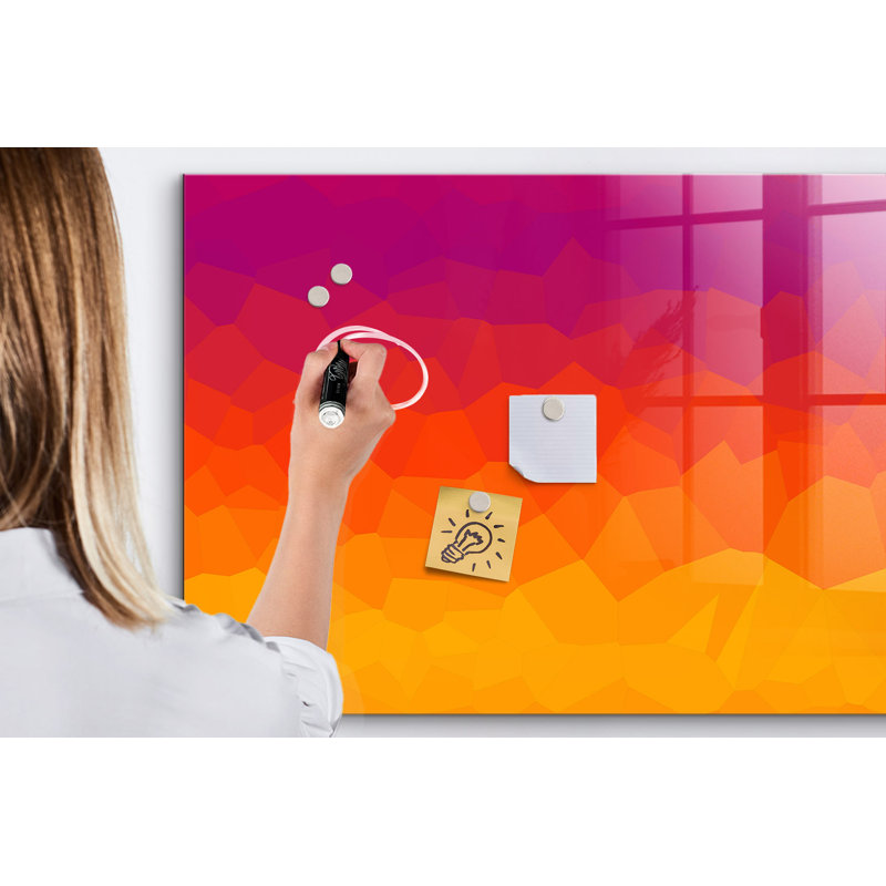 Magnetic Glass Dry Erase Board