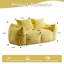 Fauteuil à billes géant pour adultes, canapé moelleux moelleux pour causeuse, causeuse surdimensionnée à l'intérieur pour la chambre à coucher du salon, aucun fauteuil de lecture confortable avec coussins, jaune-1284989790