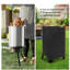 Housse de friteuse à dinde noire l 16 po x P 16 po x H 30 po | Housse de protection extérieure 400D imperméable avec évents et poignées-117172352
