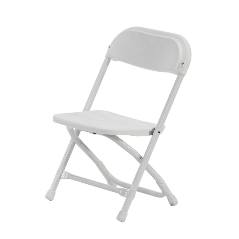 Chaise de bureau pliante pour enfants Rhino, Blanc