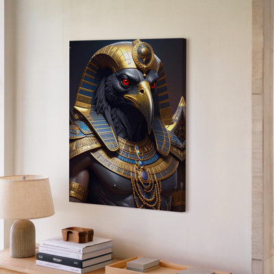 Canvas Here Is The Product Description And Seo Optimization For Your Horus 3D Style Wall Art