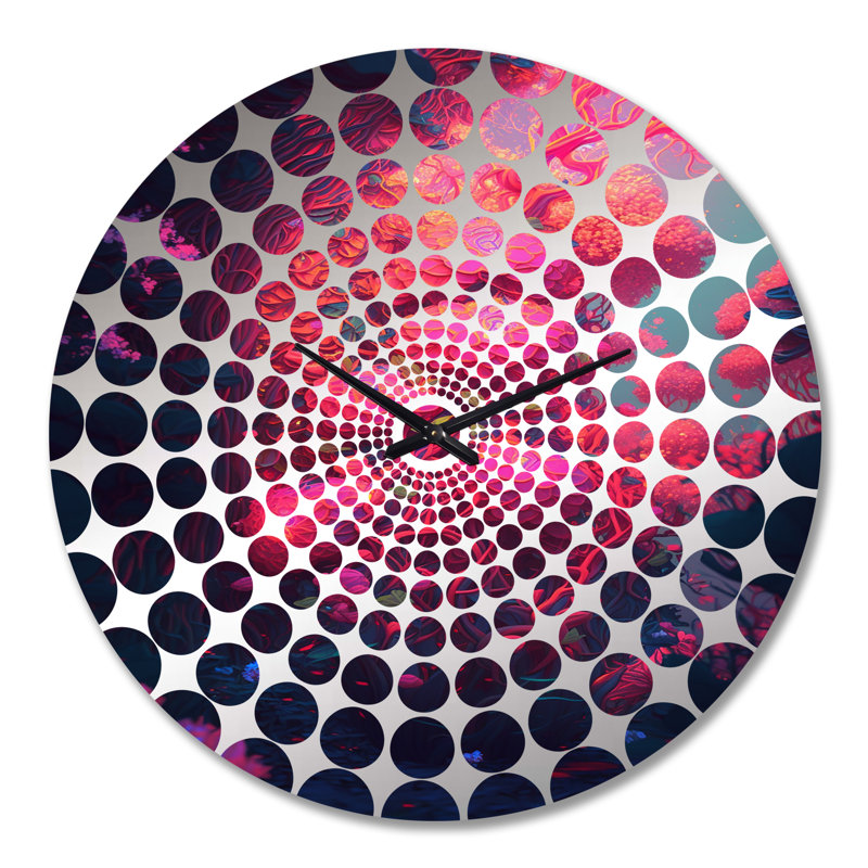 Nanci - Horloge murale fleurs, Grand