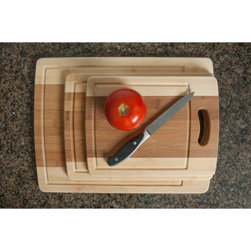 Best Desu, Inc. Best Desu, Inc. Heim Concept 3 Piece Organic Bamboo Cutting Board