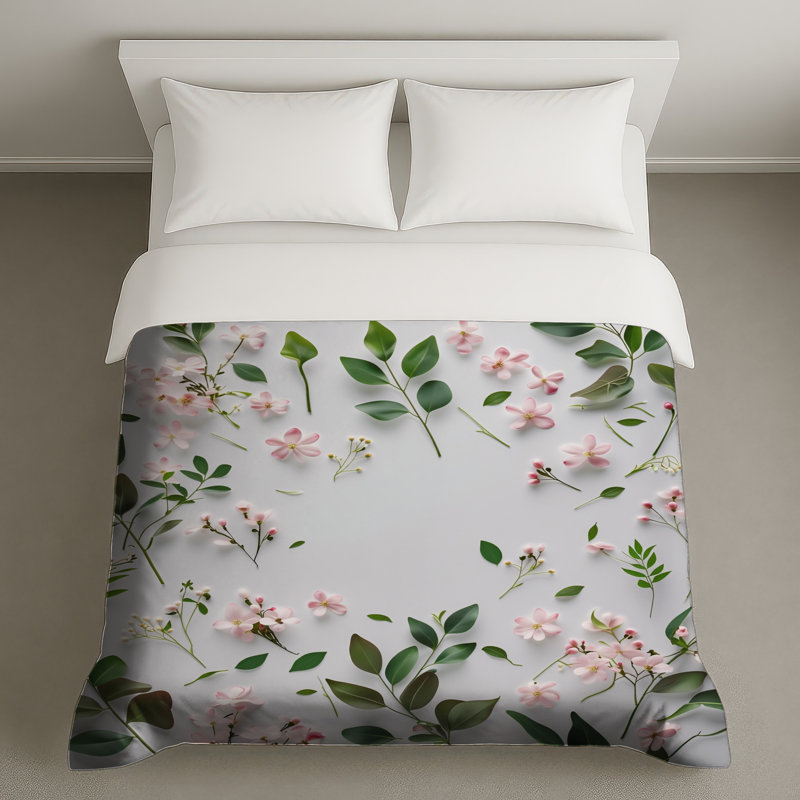 Housse de couette Floral Bedding Nature, Grand lit