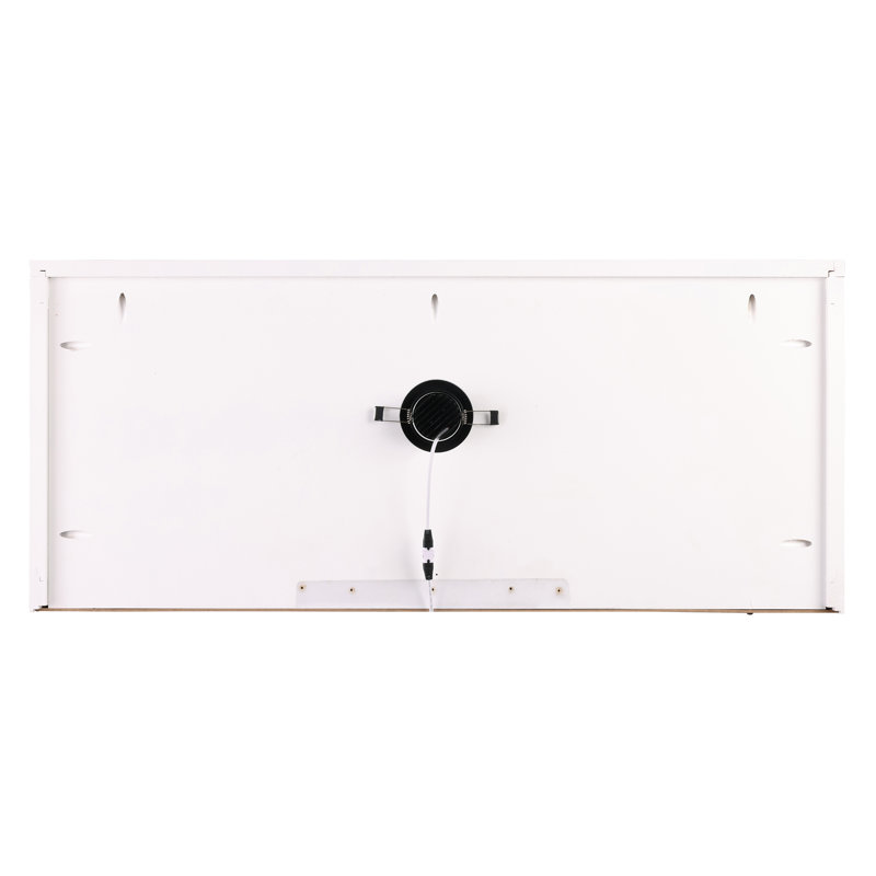 Larson Lighted Curio Cabinet, Gloss White