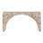 60" Arc Burl Console Table