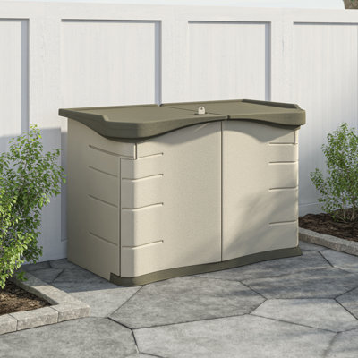 4 ft. 5 in. W x 2 ft. D Garbage Shed