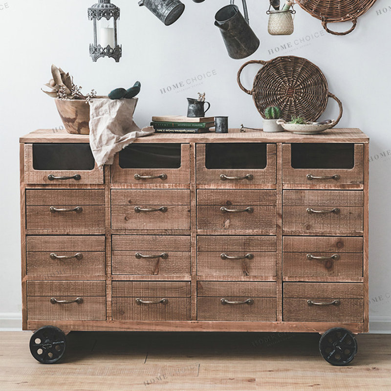 Buffet simple et rustique