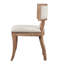 Marie Upholstered Split-Back Dining Chairs with Curved Wood Frame (Set of 2)-113397434