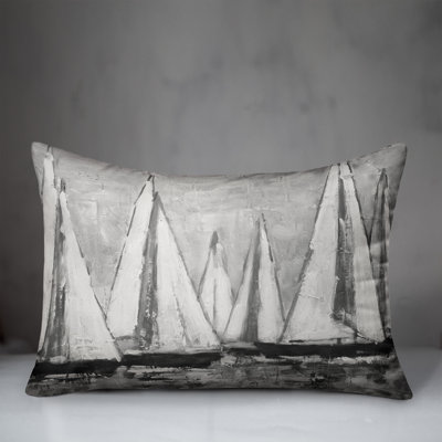 Outdoor Reversible Throw Pillow