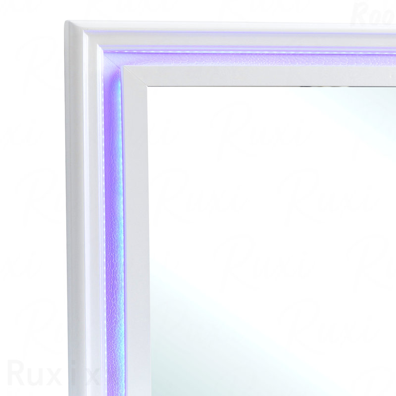 Basic Modern Accent Mirror - Home Decoration, White