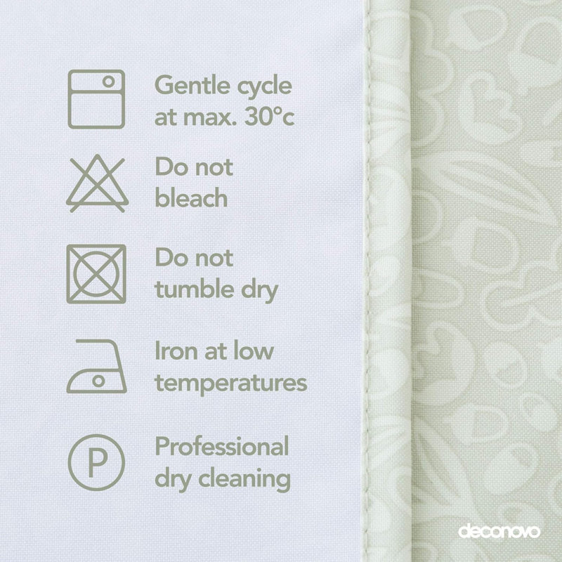 Rectangle Polyester Tablecloth, Light green, 140cm W x 200cm L