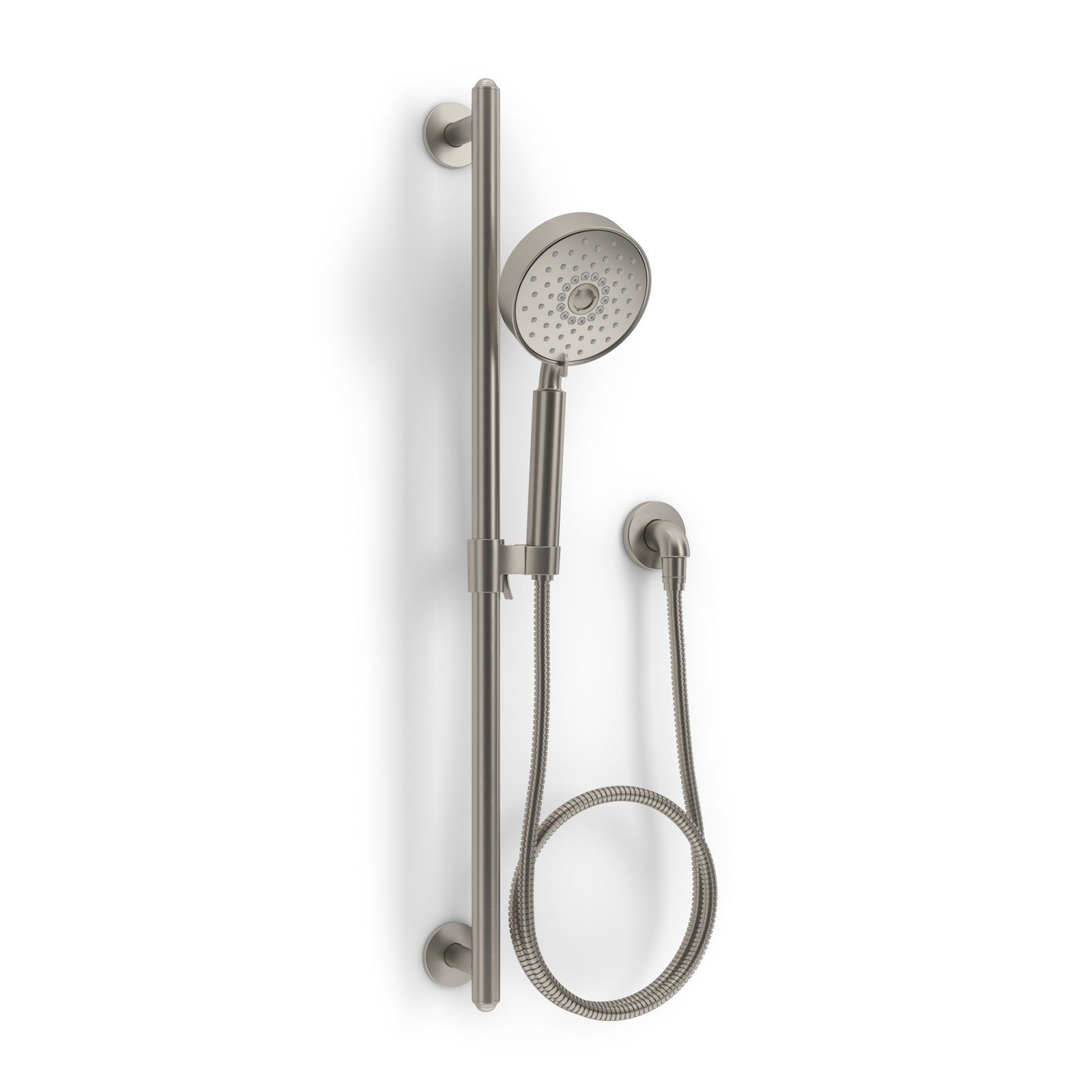 Purist 1.75 GPM Multifunction Handshower Kit with Katalyst Air-Induction Technology, Vibrant Brushed Nickel, 1.75 GPM