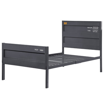Dark Gray Full Bed