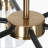 Folen 6-Light Dimmable Modern Chandeliers Wagon Wheel