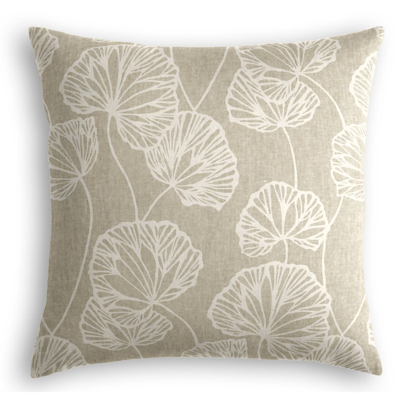 Period Piece Square Pillow Cover & Insert, 16" x 16", Brown