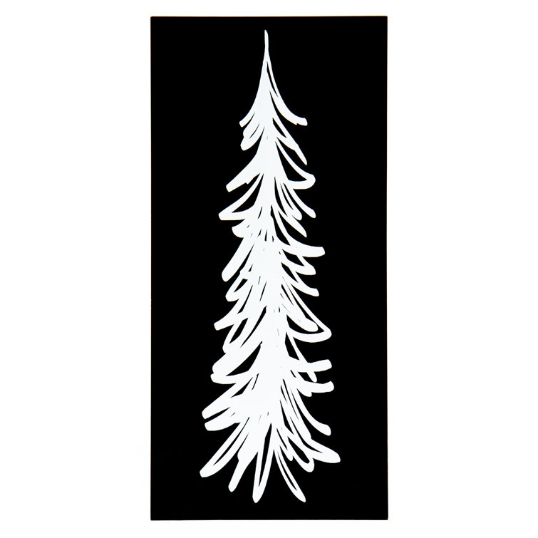 Falala Snow Tree Sign