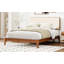 Lit plateforme solide en bois de bambou sec 12 pouces