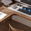 Bureau d'angle en L noyer-808597144-808597126