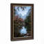 «Misty Canyon River with Autumn Trees and Palms», art mural sur toile-1649606161