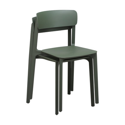 Vowa Stacking Patio Dining Side Chair