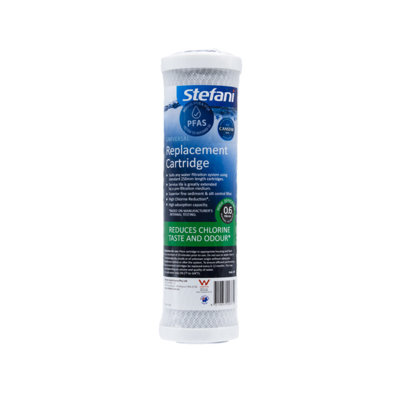 Stefani 10" Universal replacement cartridge Carbon 0.6 Micron