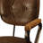 Swivel Office Chair With Nailhead Trim-960702630