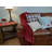 Cotton Blend Reversible Throw Pillow