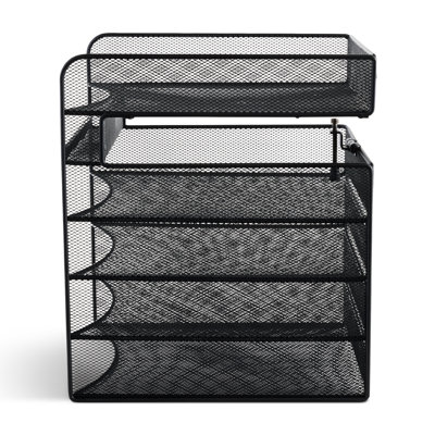 Rangement de bureau suspendu en filet Onyx