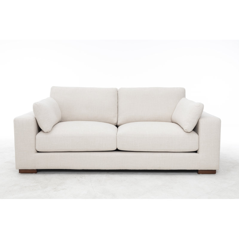 Canapé rembourré 83,9 po Copley, Beige