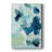 Teal Composition II -Custom Wrapped Gallery Cavas