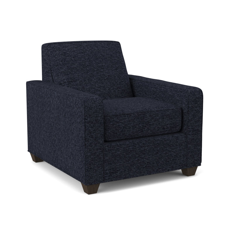 Avery Upholstered Armchair, Cafelle, Herring Cove Aquamarine