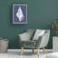 Art sur toile Fab Funky «Mixed Nautical White on Indigo Blue III»-454264542