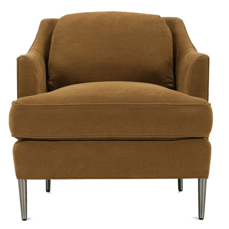 Juliet Armchair, Brown Linen