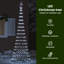 LED Christmas Tree 100.5 x 100.5 x 302.5 cm Metal-789592389